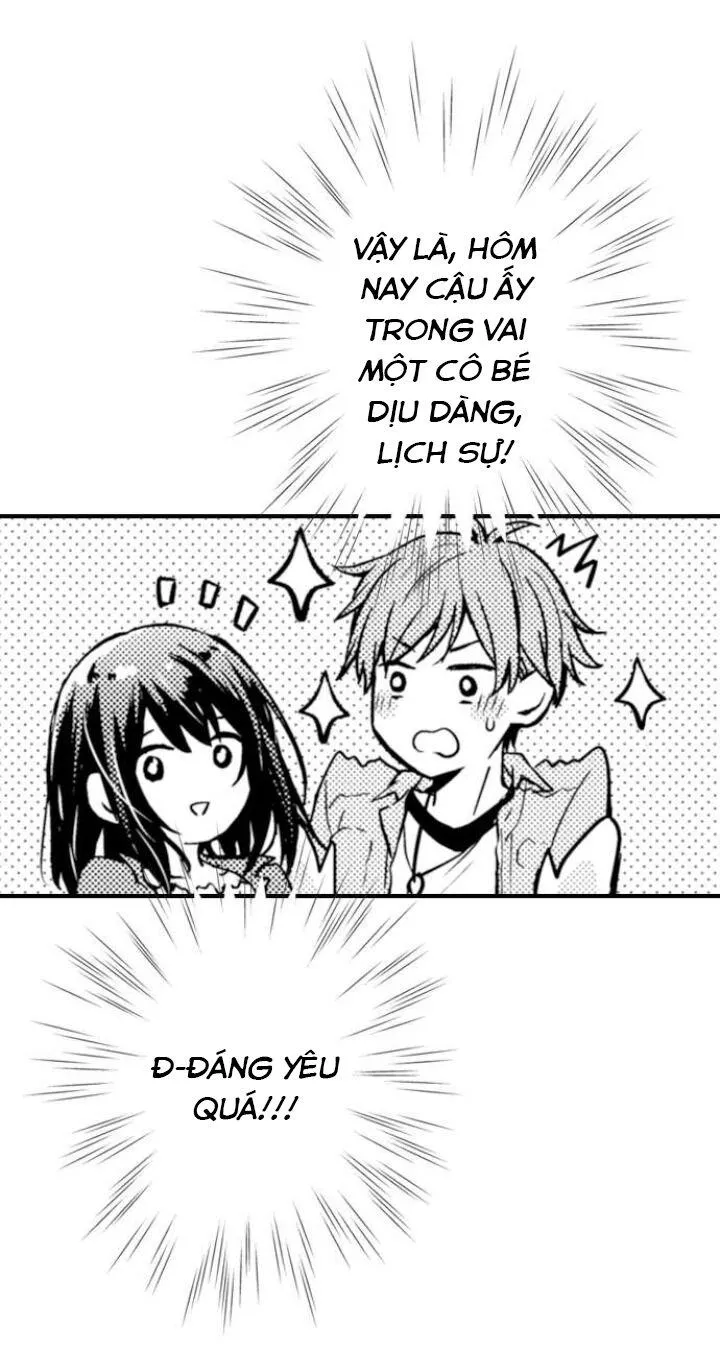 Ẩn sâu bên trong, Ren là một người phụ nữ.(Ren-kun wa Muitara Onna no Ko) Chapter 13 Trang 33