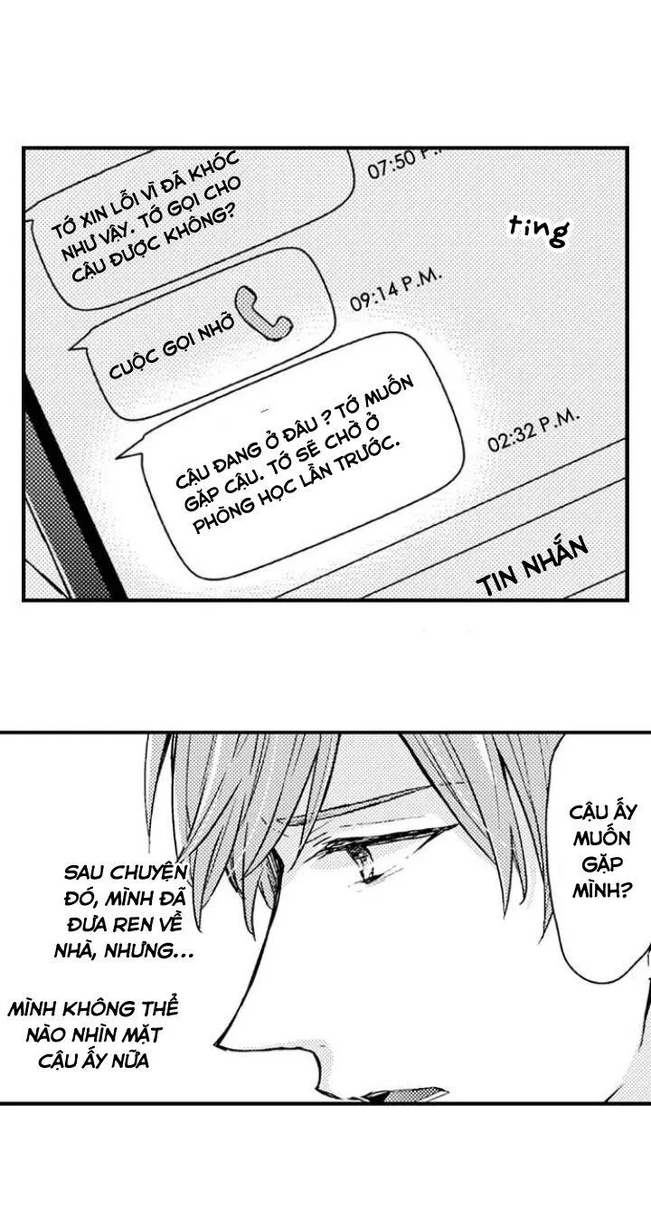 Ẩn sâu bên trong, Ren là một người phụ nữ.(Ren-kun wa Muitara Onna no Ko) Chapter 16 Trang 3