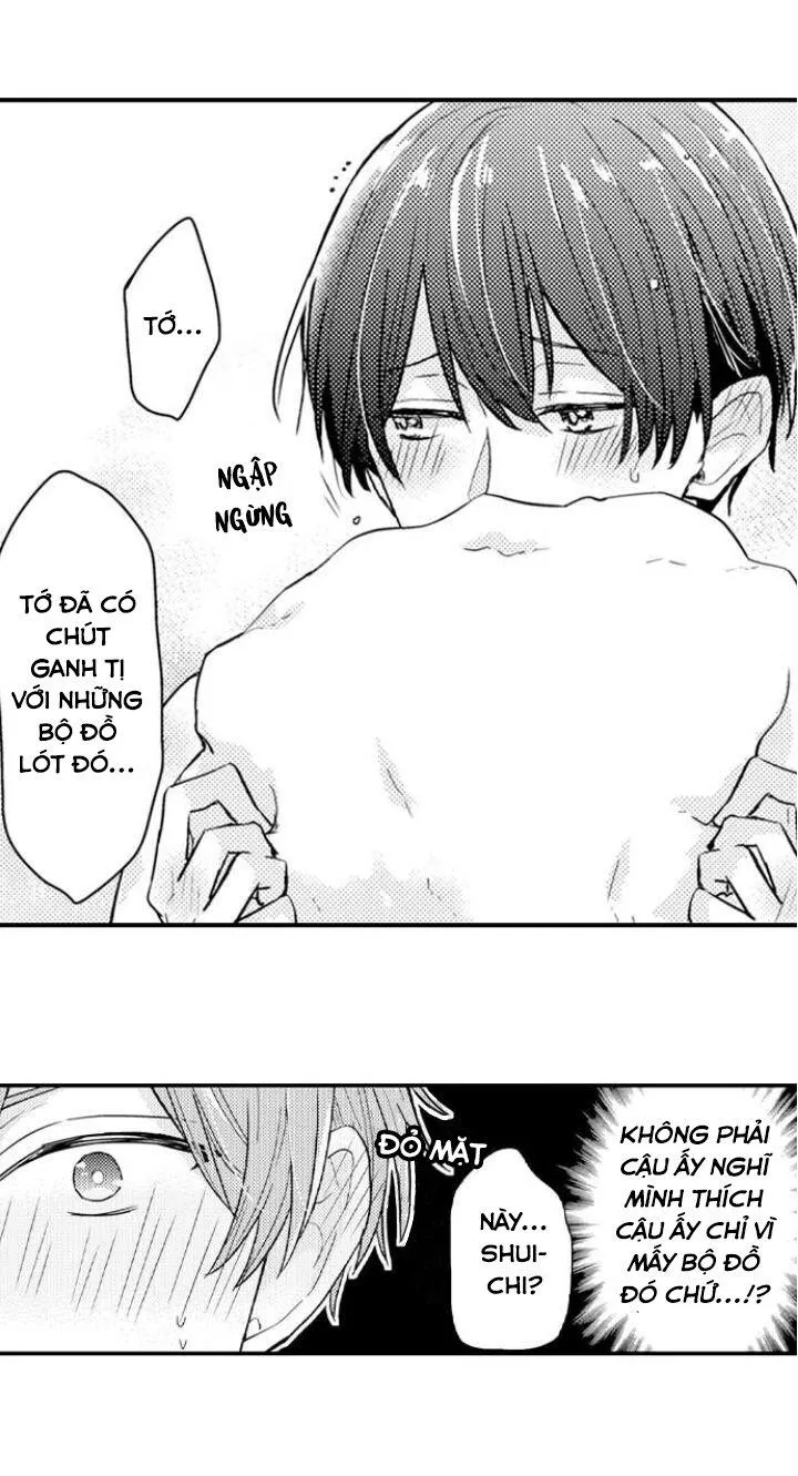 Ẩn sâu bên trong, Ren là một người phụ nữ.(Ren-kun wa Muitara Onna no Ko) Chapter 17 Trang 27