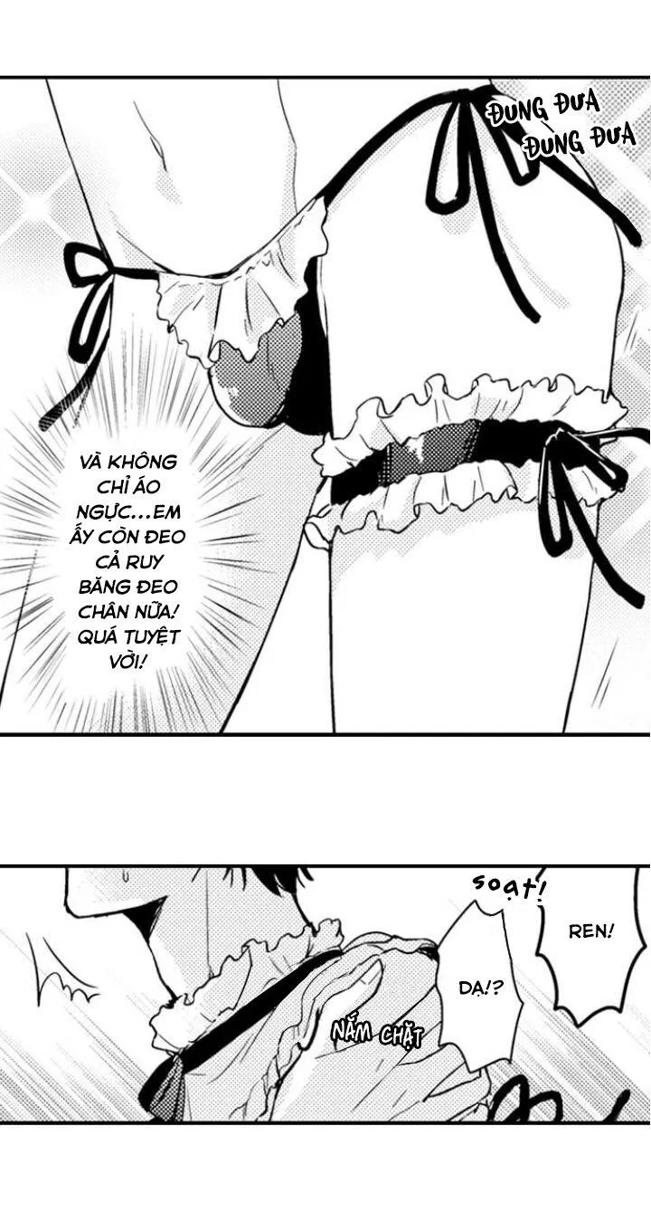 Ẩn sâu bên trong, Ren là một người phụ nữ.(Ren-kun wa Muitara Onna no Ko) Chapter 19 Trang 23