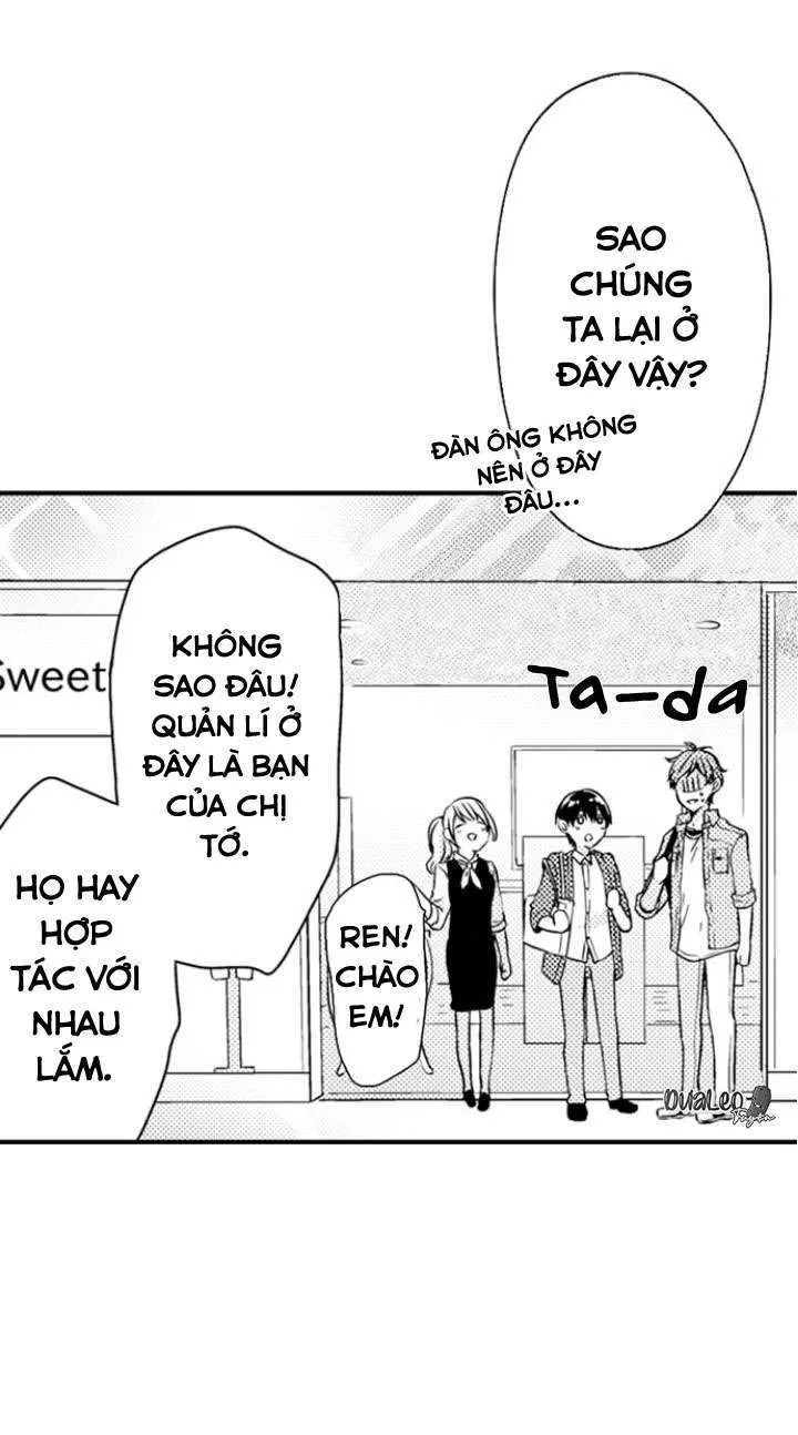 Ẩn sâu bên trong, Ren là một người phụ nữ.(Ren-kun wa Muitara Onna no Ko) Chapter 7 Trang 36