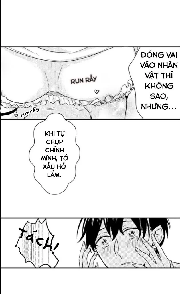 Ẩn sâu bên trong, Ren là một người phụ nữ.(Ren-kun wa Muitara Onna no Ko) Chapter 8 Trang 23