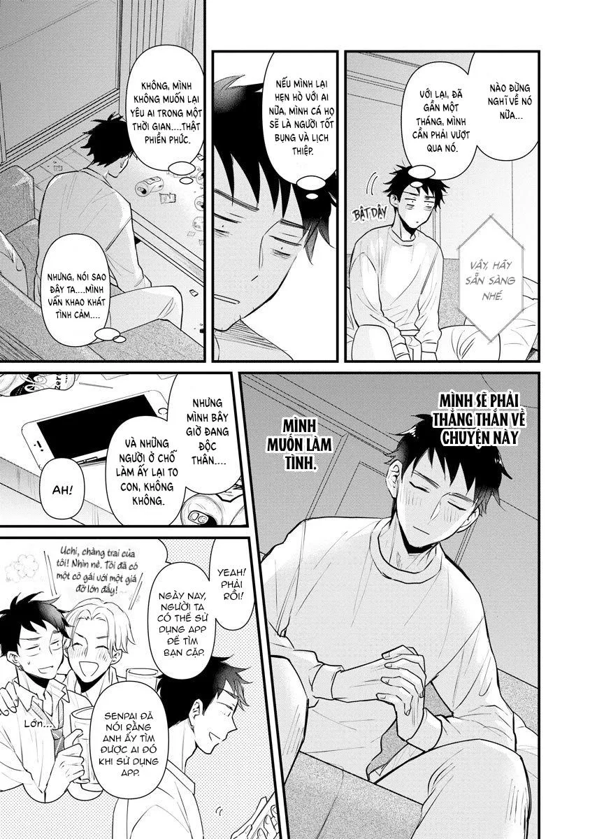 Anh chàng dễ thương tôi gặp qua app là một Idol Chapter 1 Trang 4