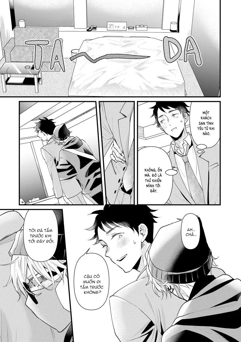 Anh chàng dễ thương tôi gặp qua app là một Idol Chapter 1 Trang 10