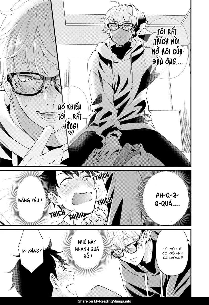 Anh chàng dễ thương tôi gặp qua app là một Idol Chapter 1 Trang 12