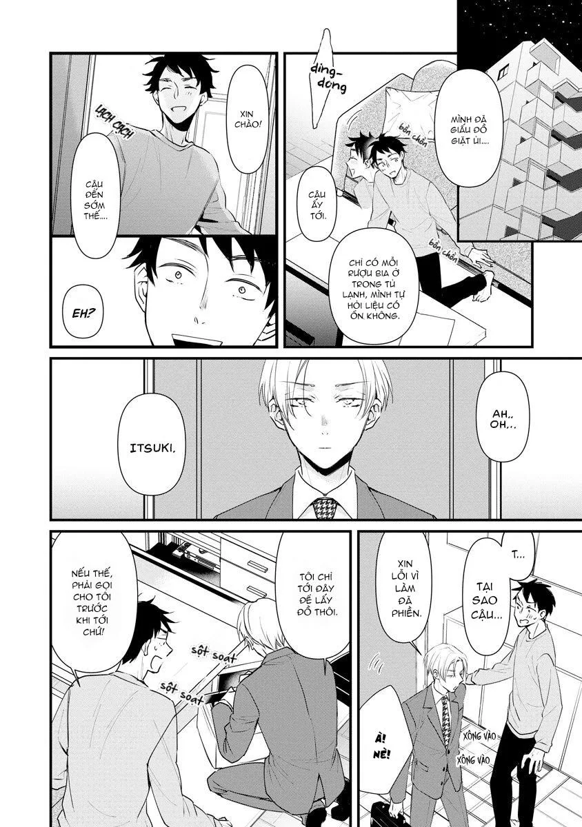 Anh chàng dễ thương tôi gặp qua app là một Idol Chapter 1 Trang 21