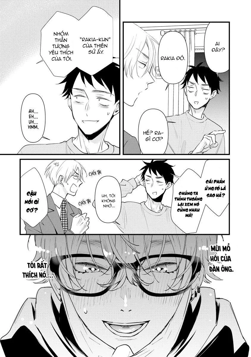 Anh chàng dễ thương tôi gặp qua app là một Idol Chapter 1 Trang 24