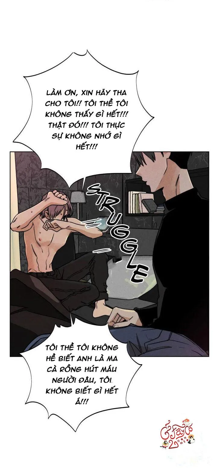 Anh Chàng Nhà Bên Là Ma Cà Rồng Chapter 1 Trang 34