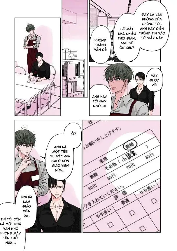 Anh chàng nội trợ và cậu nhóc bán hàng Chapter 1 Trang 6