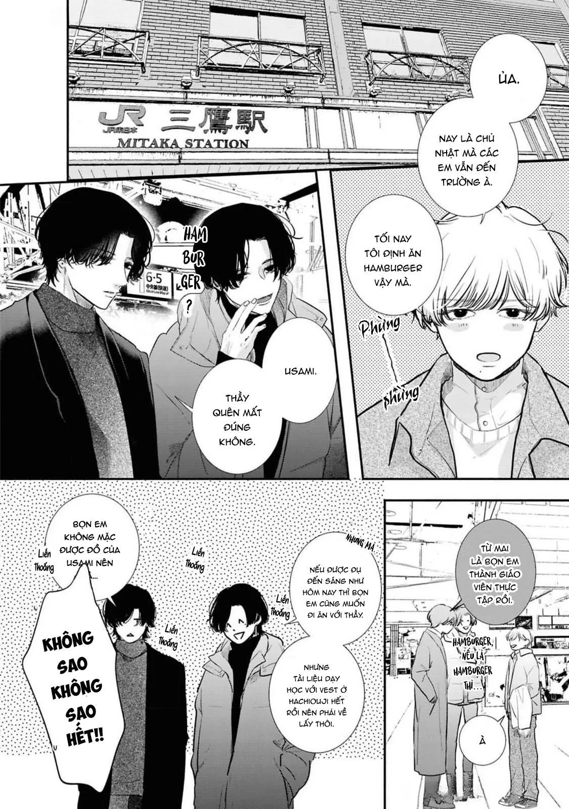 Anh em song sinh và thầy giáo Chapter 6 Trang 14