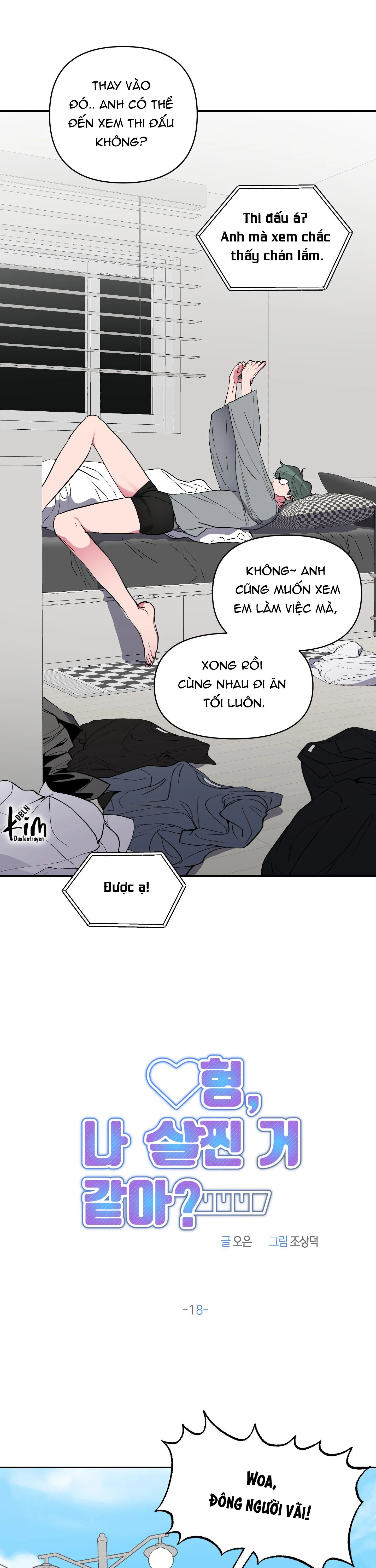 ANH, HÌNH NHƯ EM TĂNG CÂN RỒI Chapter 18 Trang 6