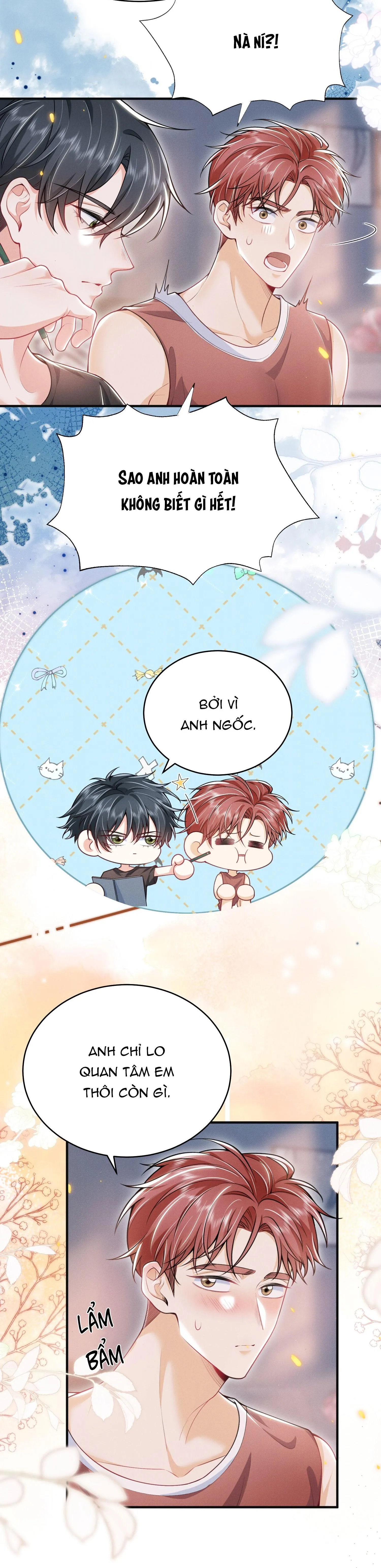 Ánh mắt em trai nhìn tôi ngày một kì lạ Chapter 49 Trang 6