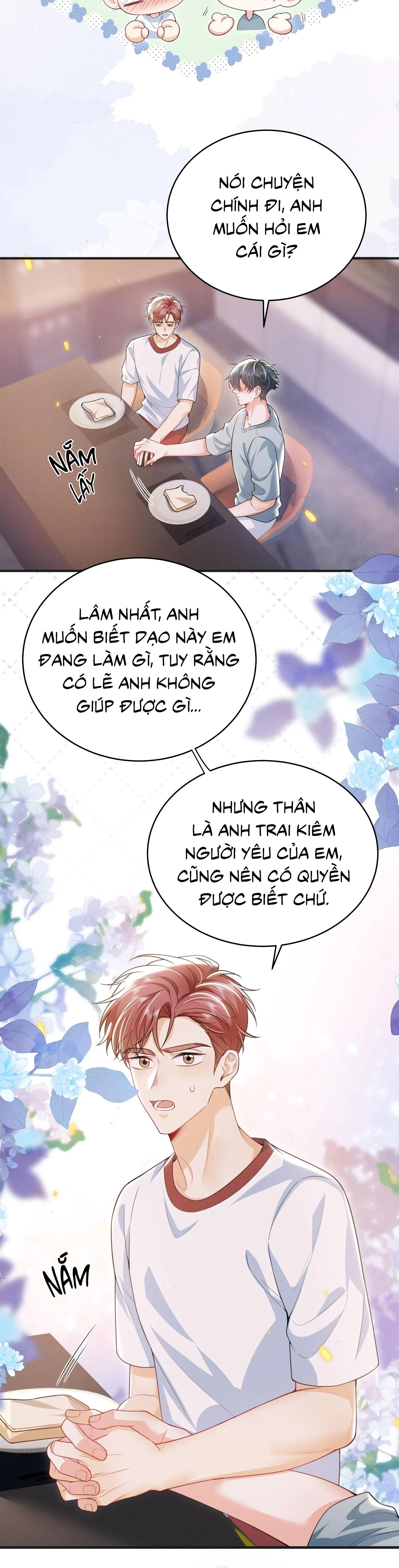 Ánh mắt em trai nhìn tôi ngày một kì lạ Chapter 61 Trang 8