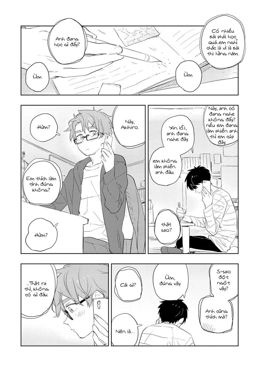 ANH MUỐN YÊU VÀ HÔN EM Chapter 1 Trang 23