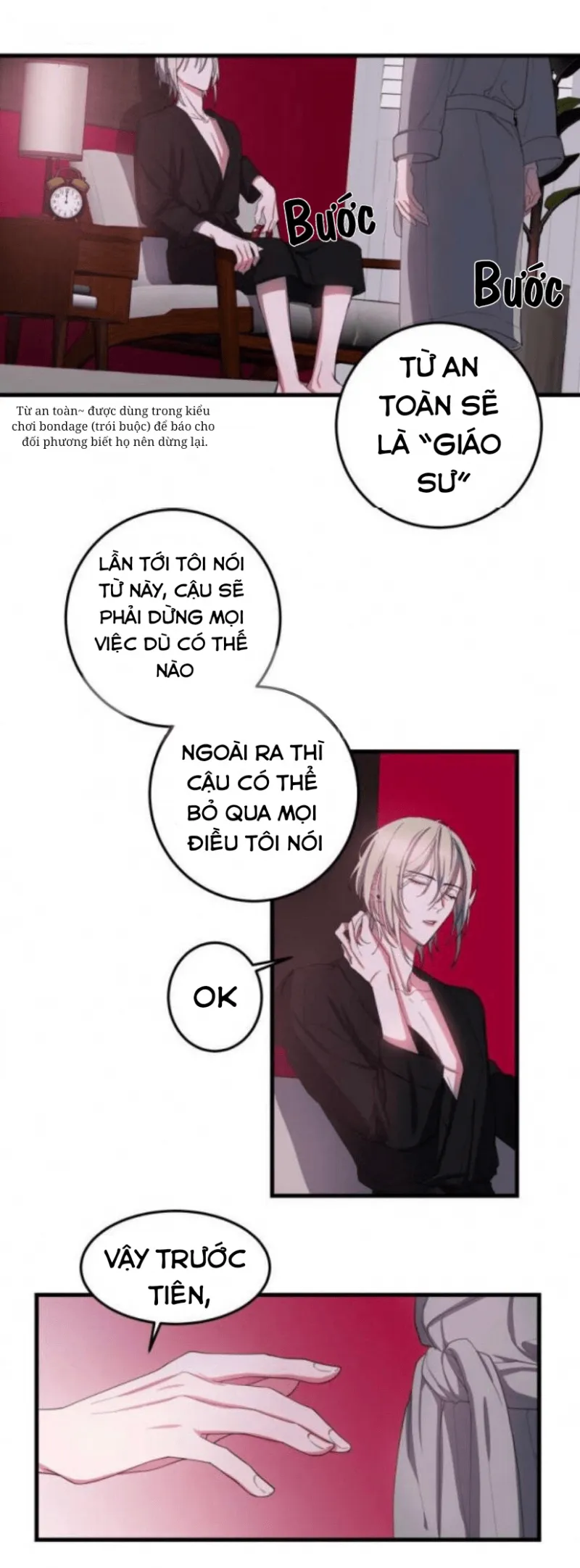 Anh người yêu có sở thích sex đặc biệt Chapter 3 Trang 17