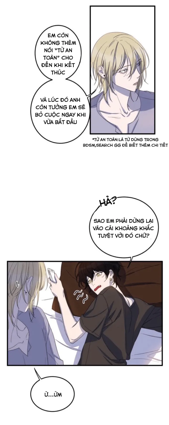 Anh người yêu có sở thích sex đặc biệt Chapter 6 Trang 9