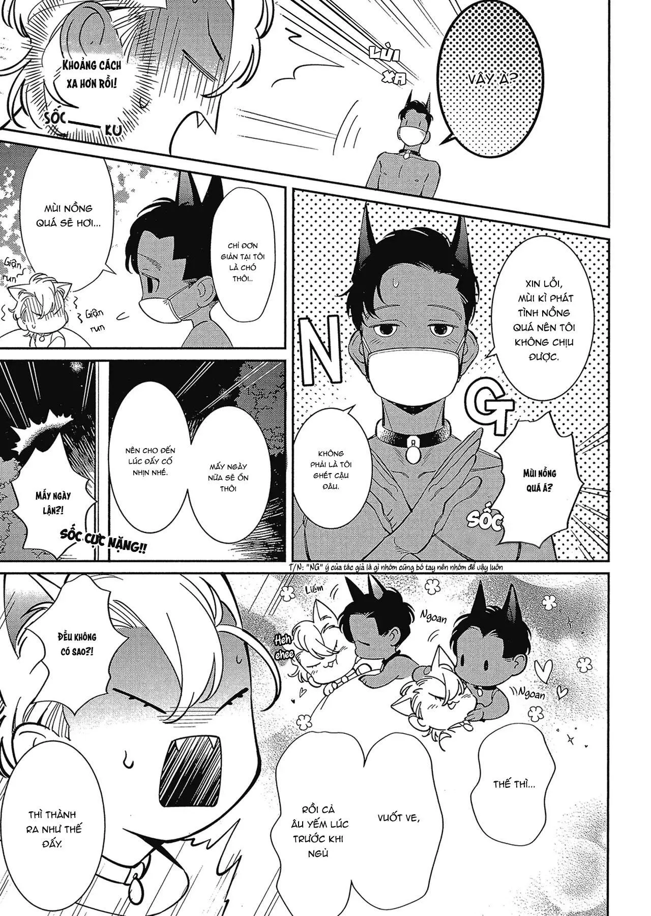 Anh sẽ chỉ được vuốt ve mỗi mình em Chapter 3 Trang 10