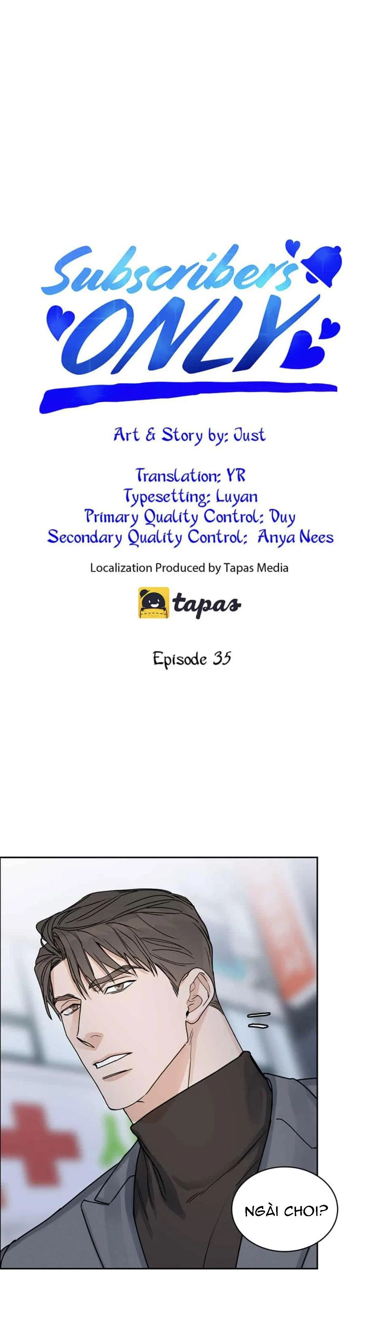Anh sẽ đăng kí chứ? Chapter 35 Trang 3