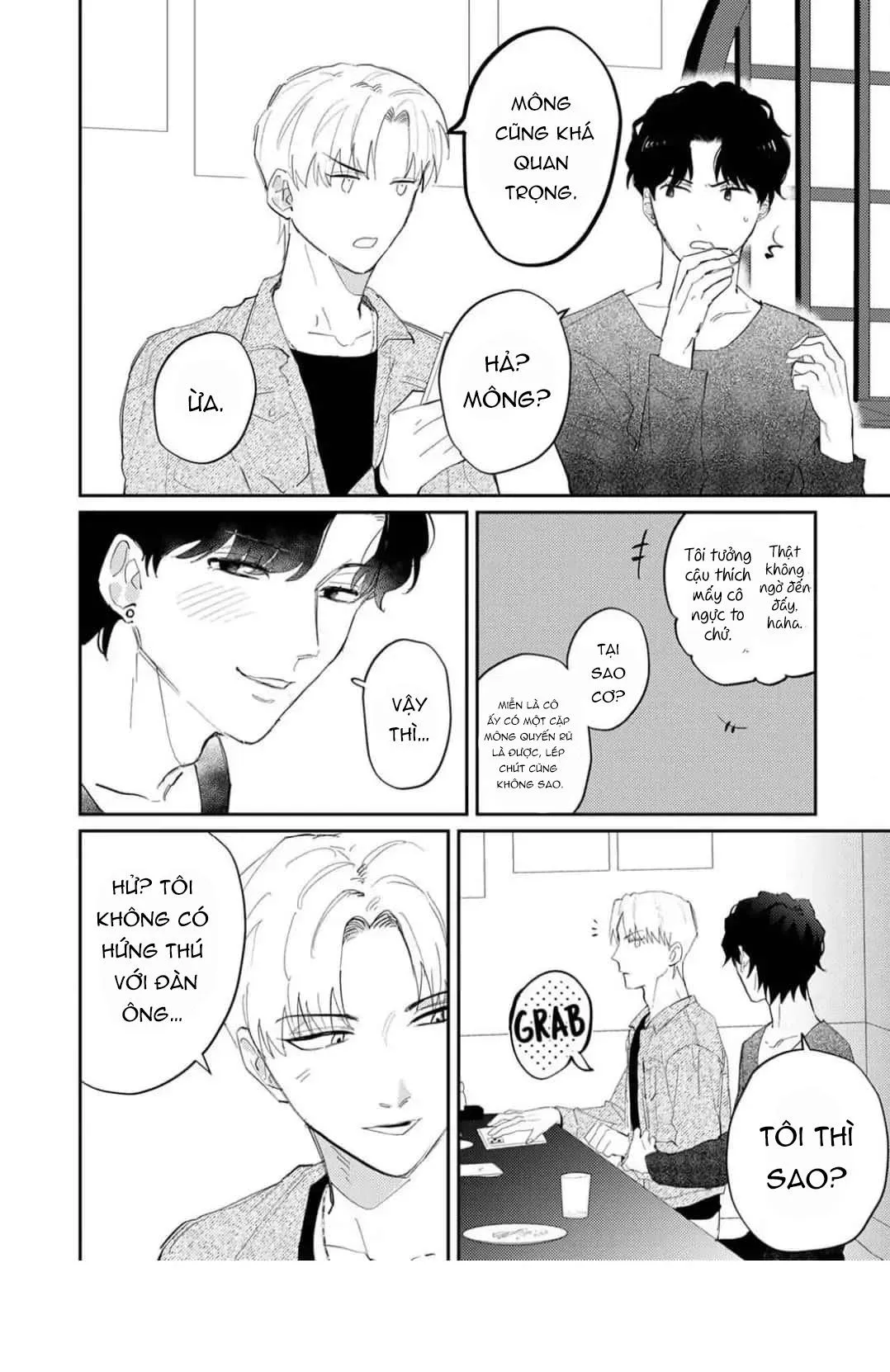 Anh Sinh Viên Thích Mông Bị Tên Biến Thái Vụng Về Mê Hoặc Chapter 1 Trang 9