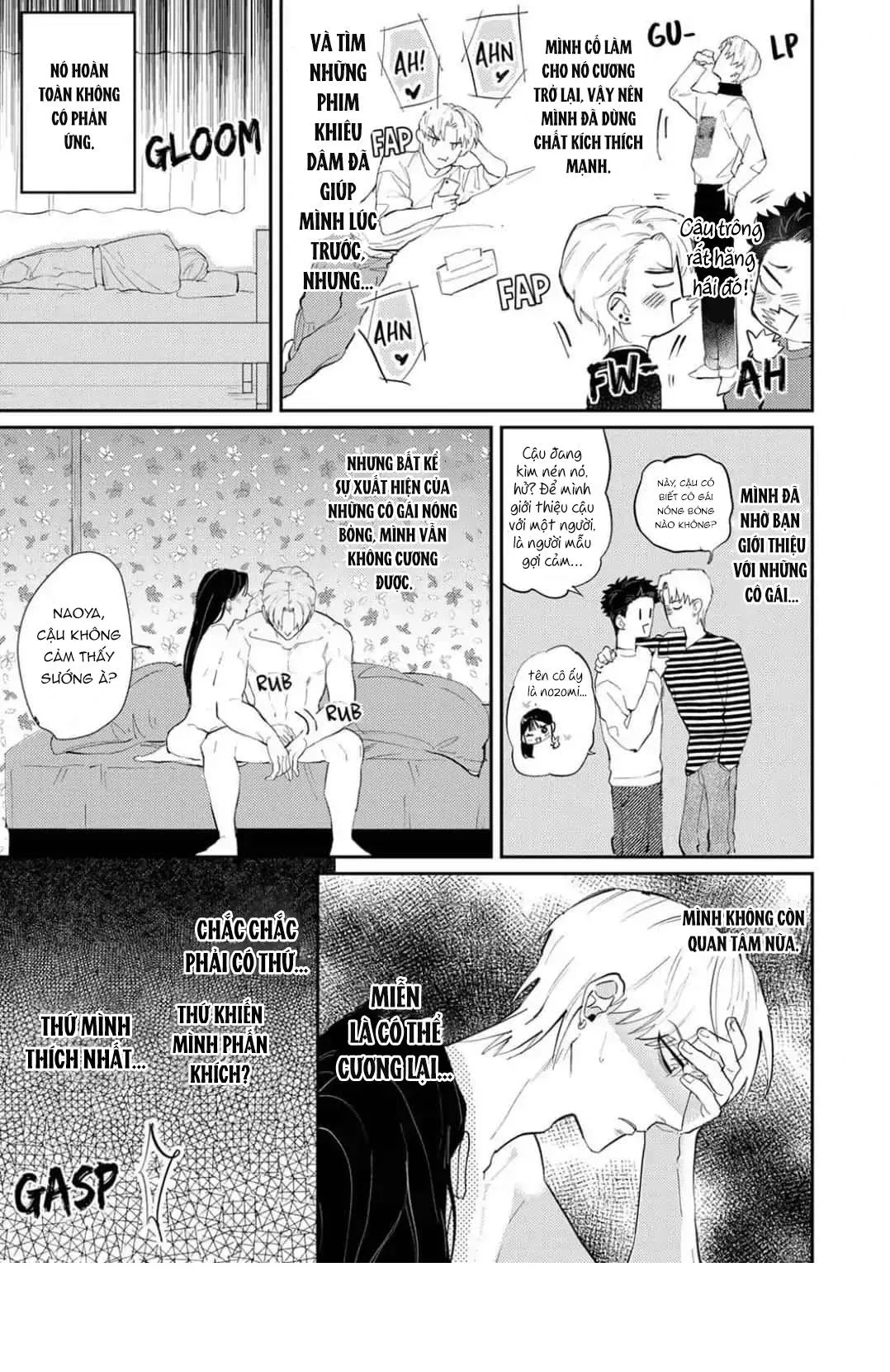 Anh Sinh Viên Thích Mông Bị Tên Biến Thái Vụng Về Mê Hoặc Chapter 2 Trang 5