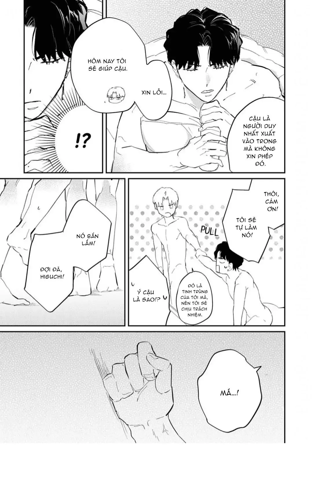Anh Sinh Viên Thích Mông Bị Tên Biến Thái Vụng Về Mê Hoặc Chapter 3 Trang 9