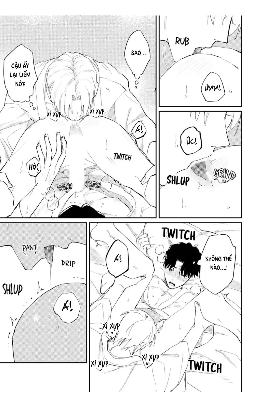 Anh Sinh Viên Thích Mông Bị Tên Biến Thái Vụng Về Mê Hoặc Chapter 4 Trang 12