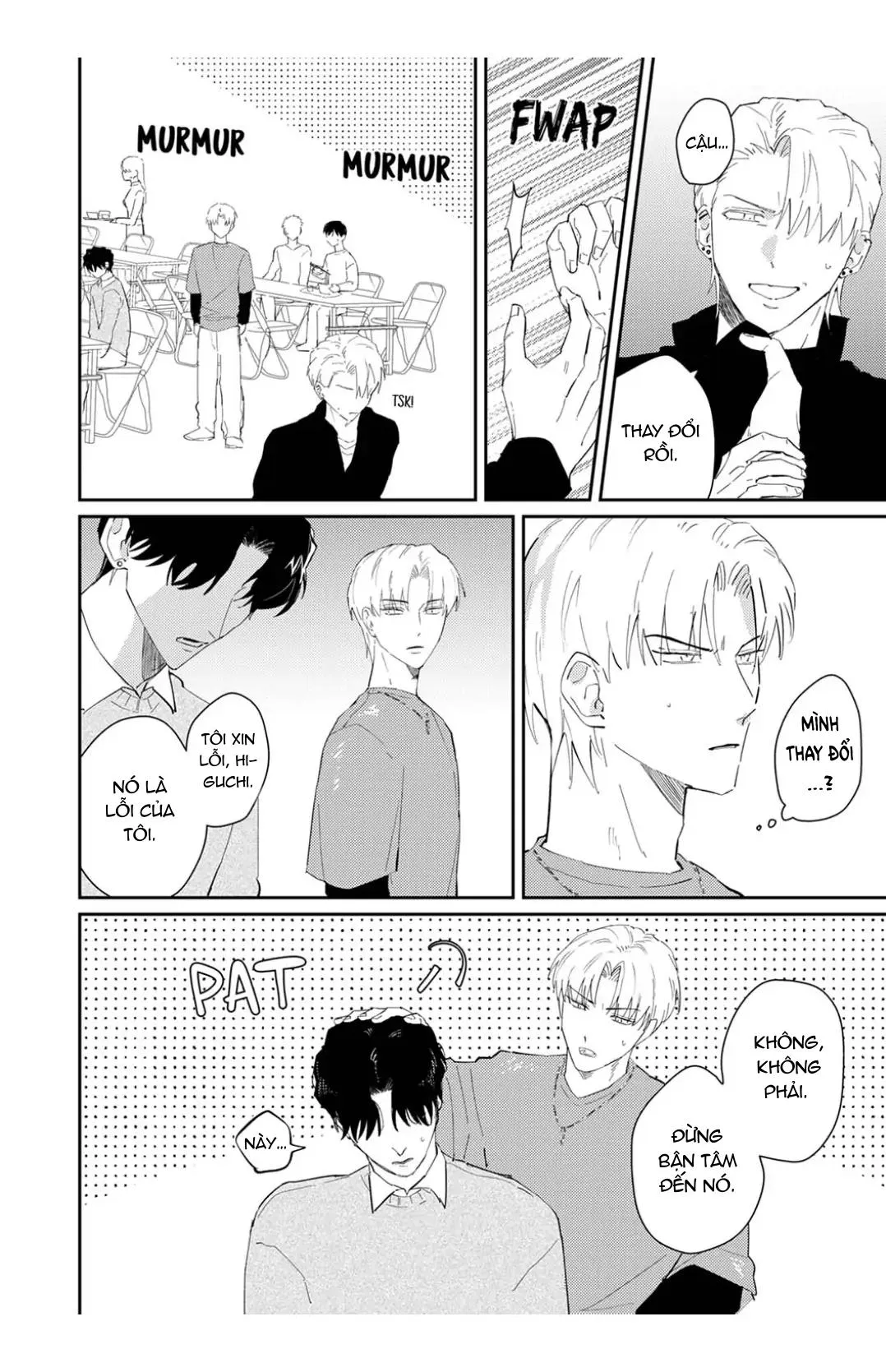 Anh Sinh Viên Thích Mông Bị Tên Biến Thái Vụng Về Mê Hoặc Chapter 4 Trang 24