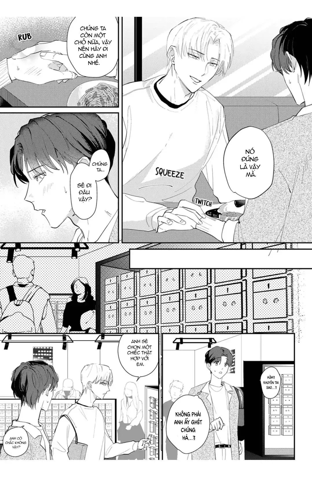 Anh Sinh Viên Thích Mông Bị Tên Biến Thái Vụng Về Mê Hoặc Chapter 7 Trang 4