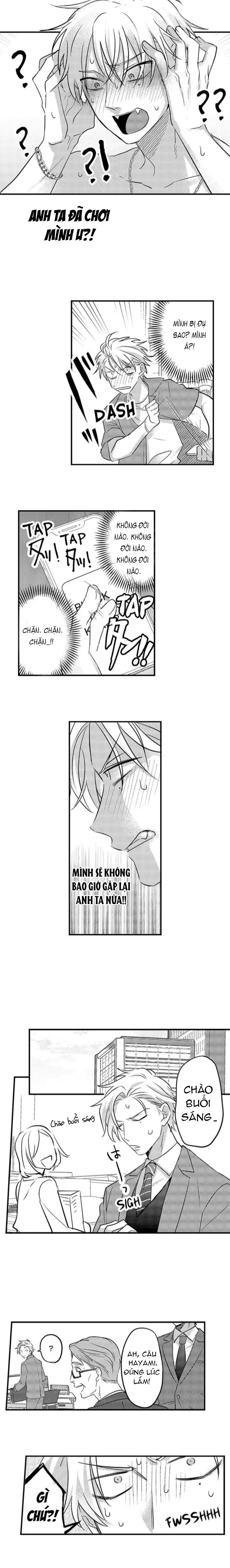 Anh ta mà đòi nằm trên tôi á?! Chapter 3 Trang 7