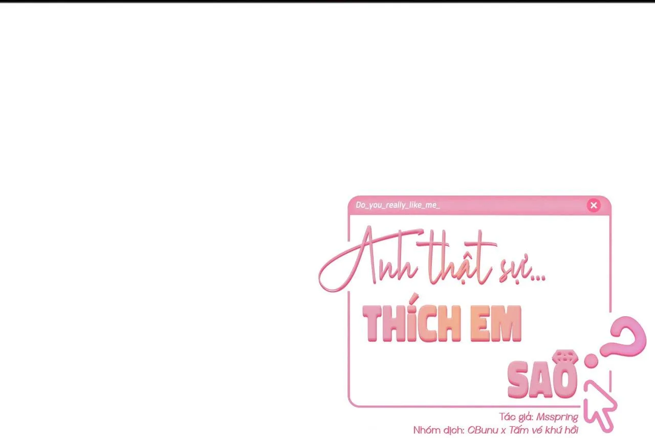 Anh Thật Sự Thích Em Sao Chapter 1 Trang 110