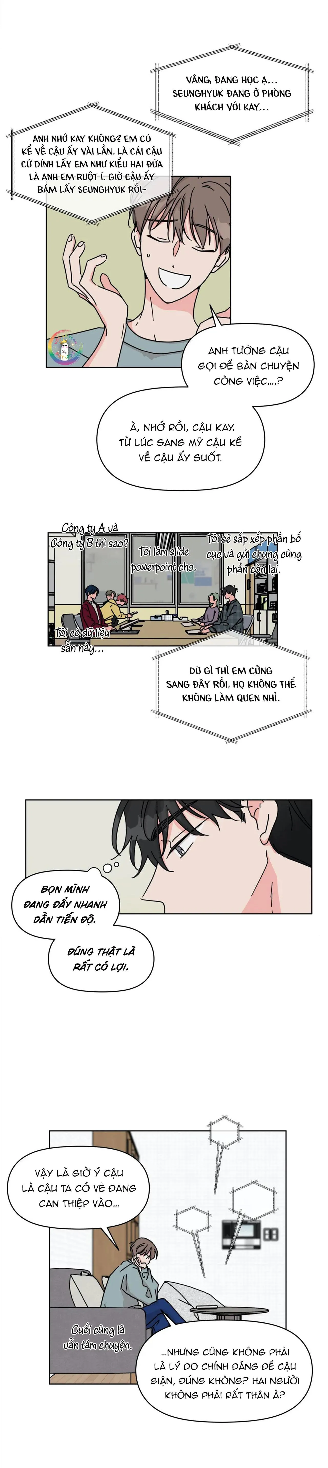 (END) Anh Trai Hàng Xóm Siêu Mlem Chapter 35 Trang 14