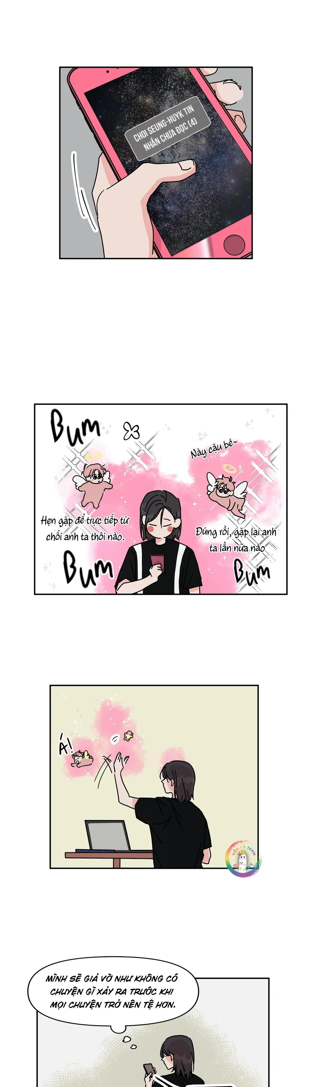 (END) Anh Trai Hàng Xóm Siêu Mlem Chapter 4 Trang 8