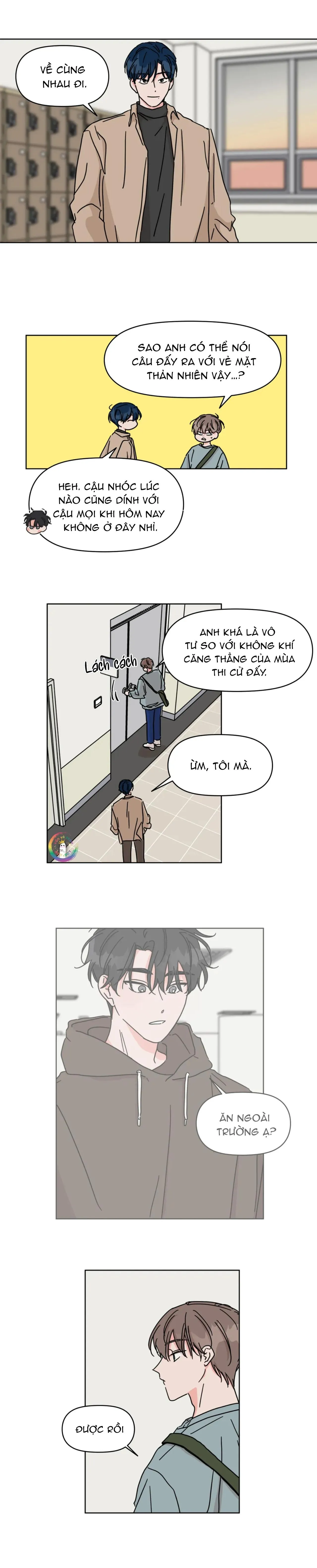 (END) Anh Trai Hàng Xóm Siêu Mlem Chapter 46 Trang 8