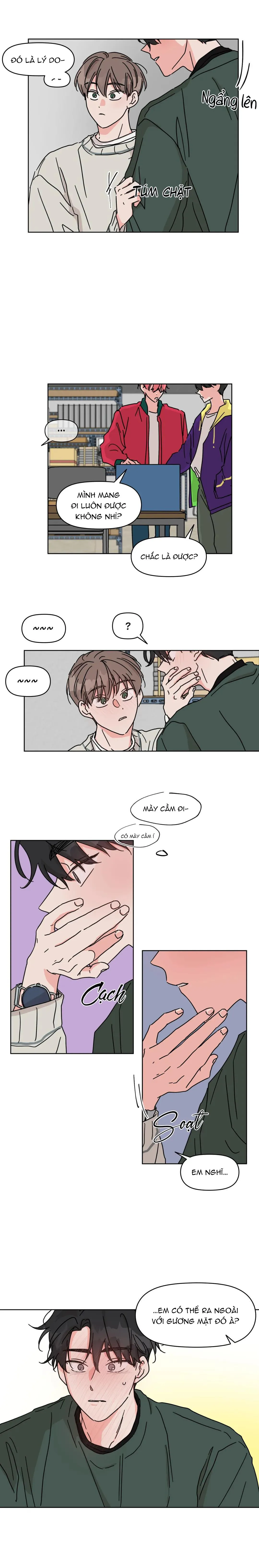 (END) Anh Trai Hàng Xóm Siêu Mlem Chapter 52 Trang 9