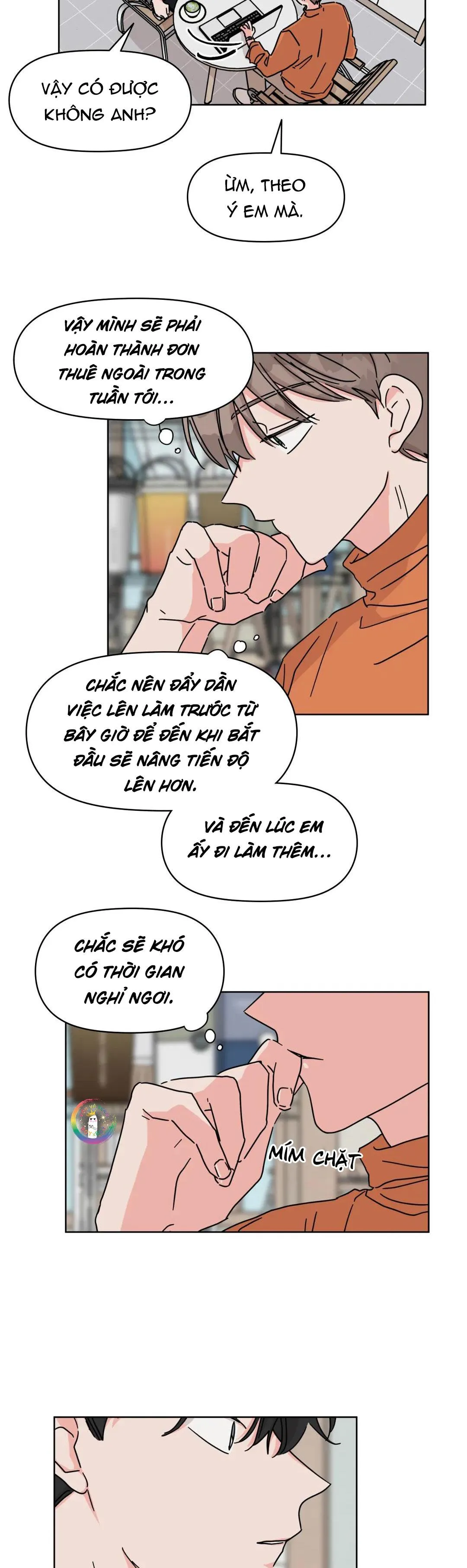 (END) Anh Trai Hàng Xóm Siêu Mlem Chapter 54 Trang 9