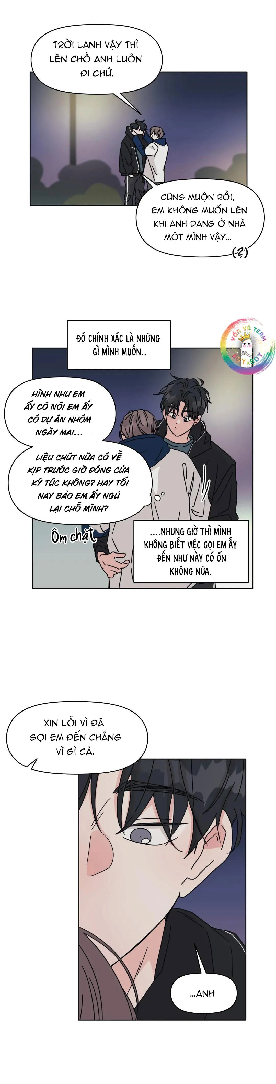 (END) Anh Trai Hàng Xóm Siêu Mlem Chapter 55 Trang 11