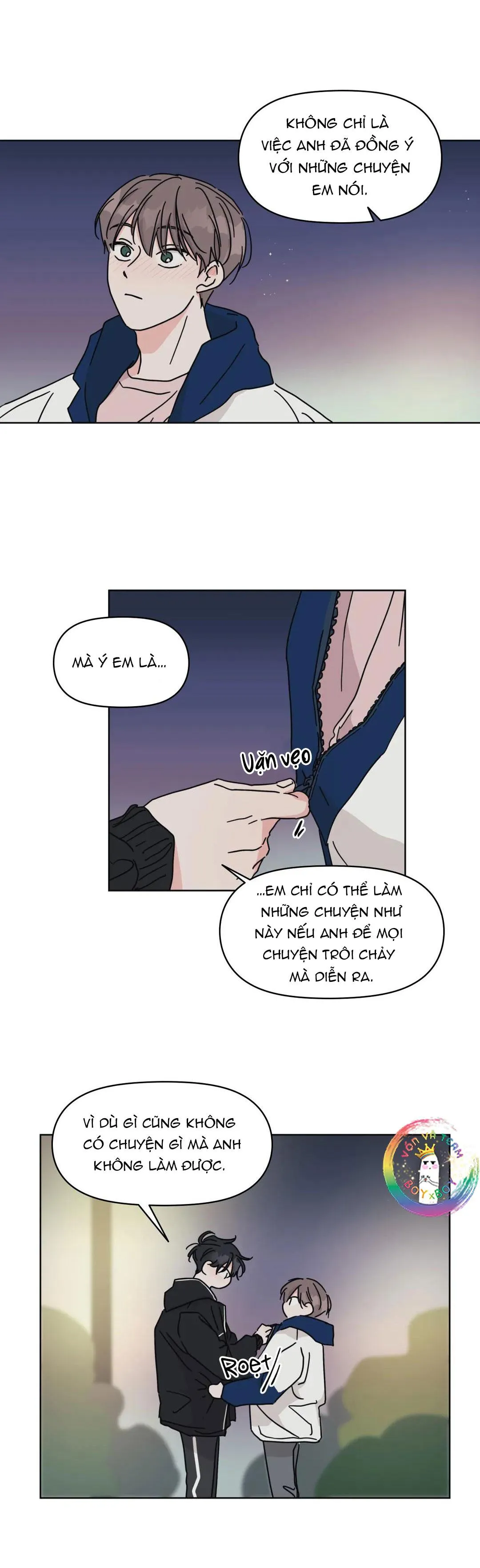 (END) Anh Trai Hàng Xóm Siêu Mlem Chapter 55 Trang 13