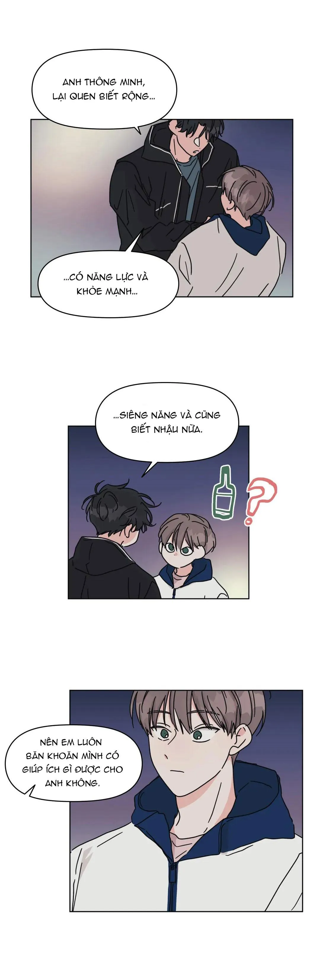 (END) Anh Trai Hàng Xóm Siêu Mlem Chapter 55 Trang 14