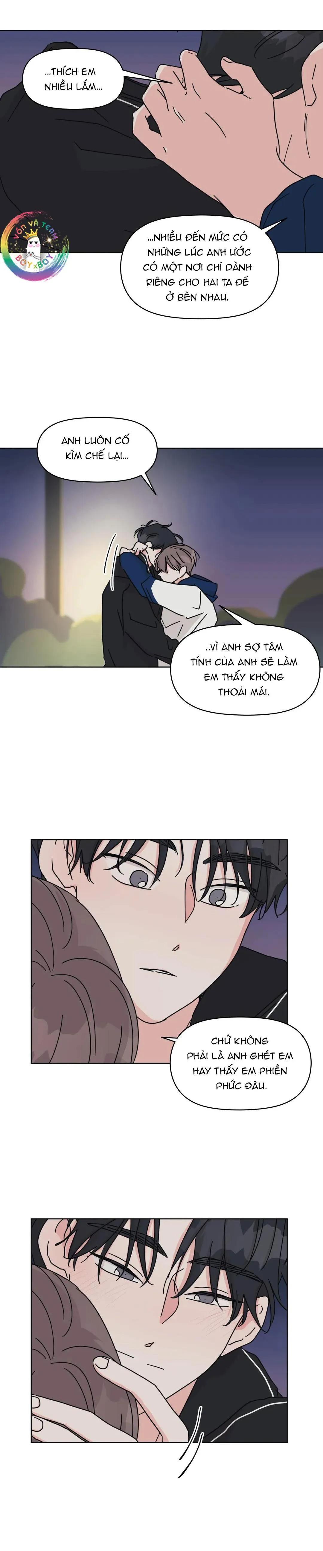 (END) Anh Trai Hàng Xóm Siêu Mlem Chapter 55 Trang 17
