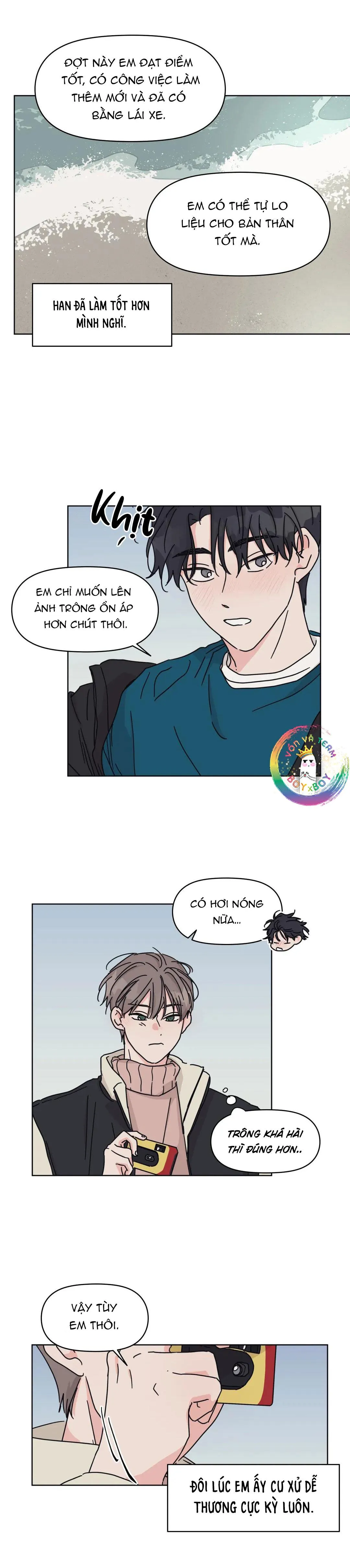 (END) Anh Trai Hàng Xóm Siêu Mlem Chapter 55 Trang 22