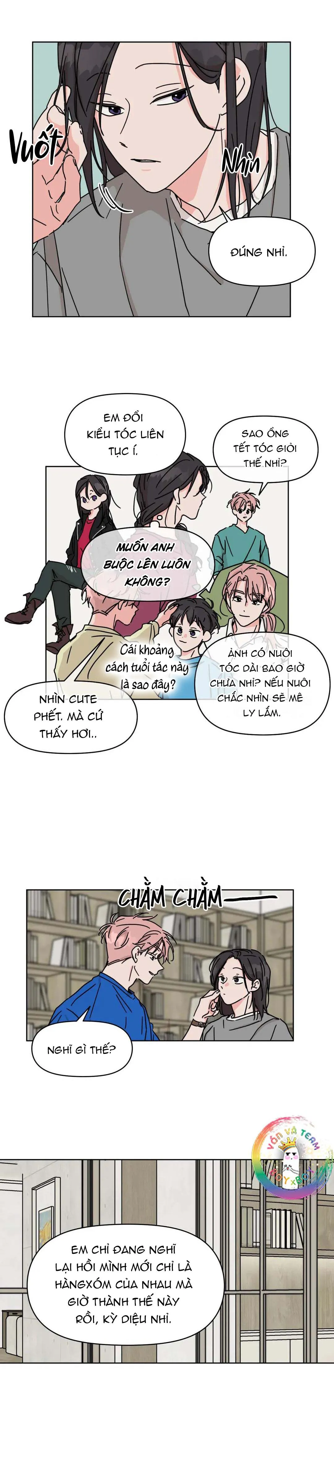 (END) Anh Trai Hàng Xóm Siêu Mlem Chapter 56 Trang 10