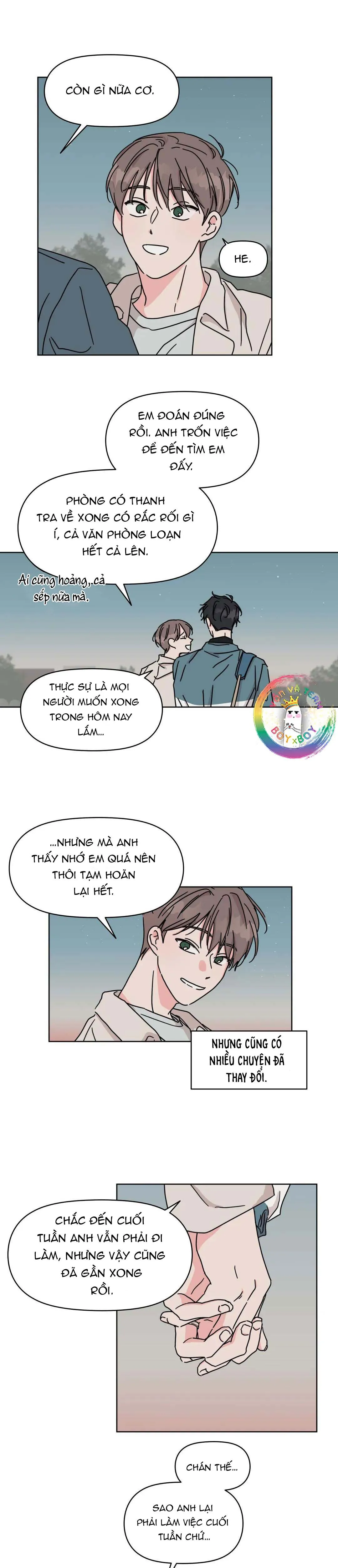 (END) Anh Trai Hàng Xóm Siêu Mlem Chapter 56 Trang 21