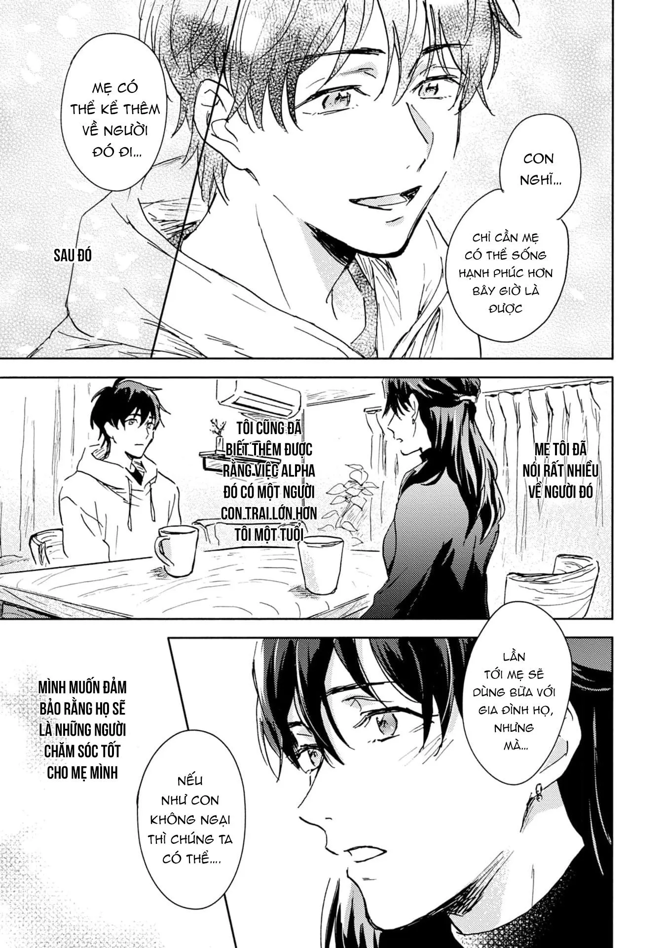 Anh trai muốn kết hôn với một Omega như tôi Chapter 1 Trang 11