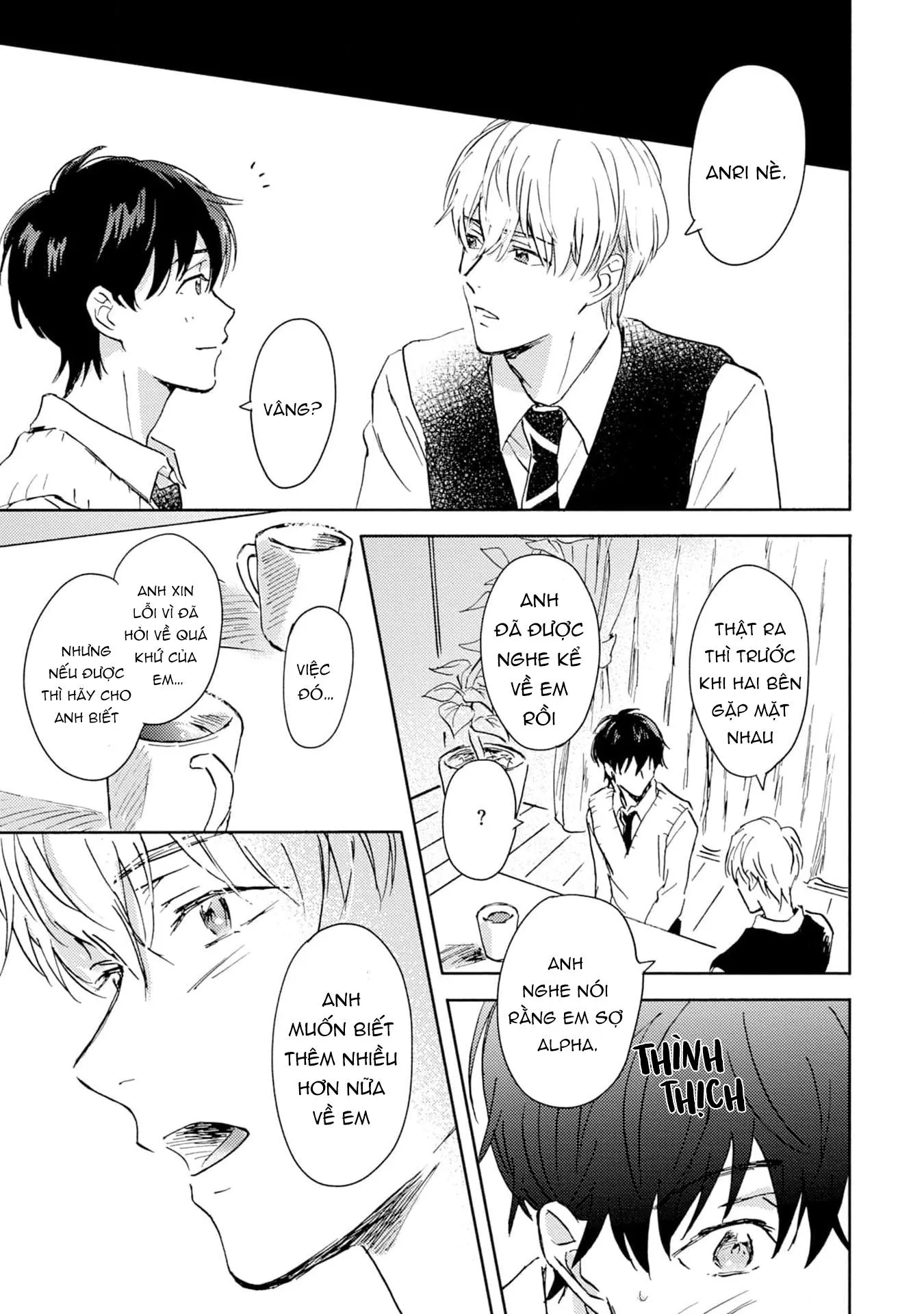 Anh trai muốn kết hôn với một Omega như tôi Chapter 1 Trang 25