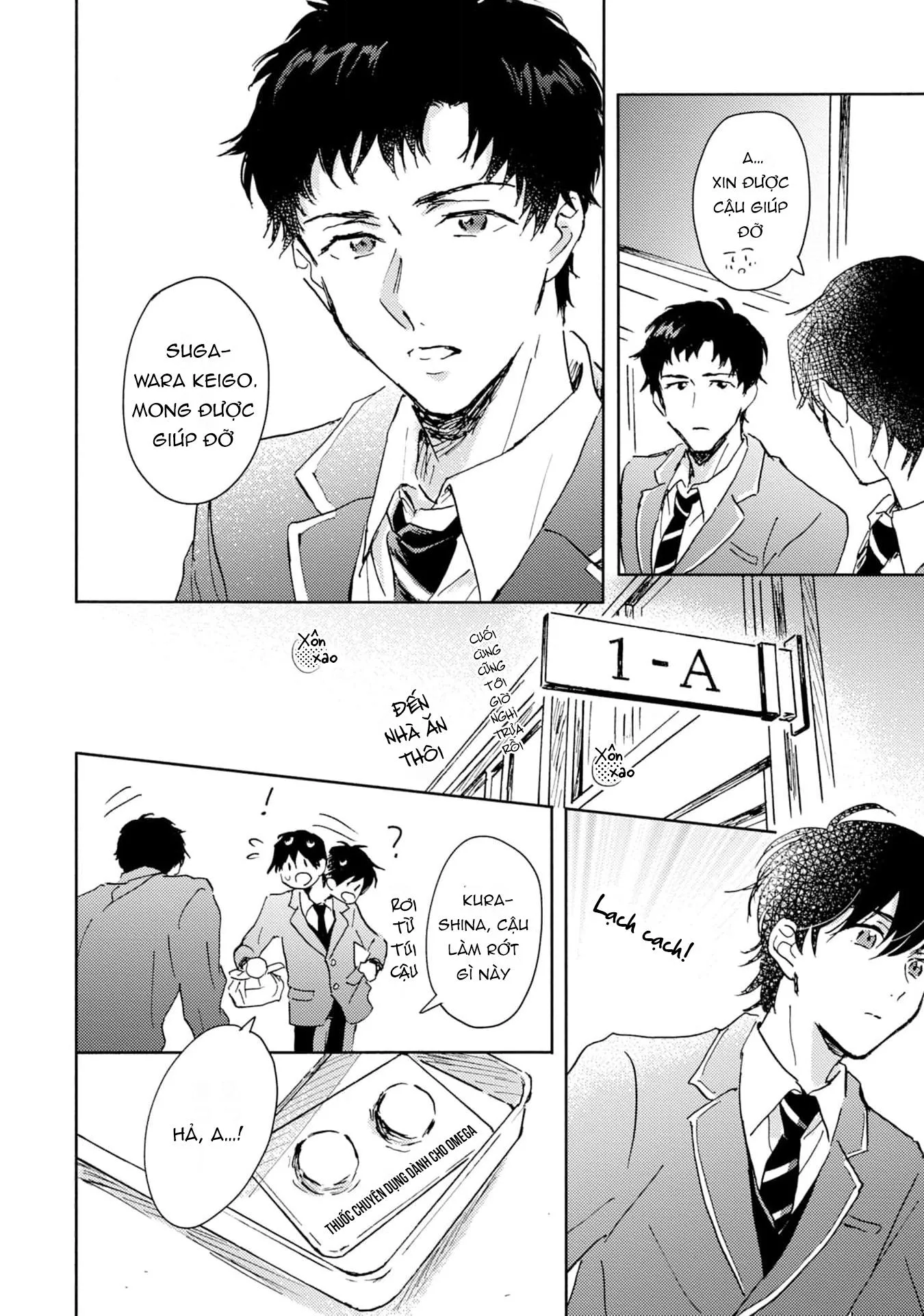 Anh trai muốn kết hôn với một Omega như tôi Chapter 2 Trang 12