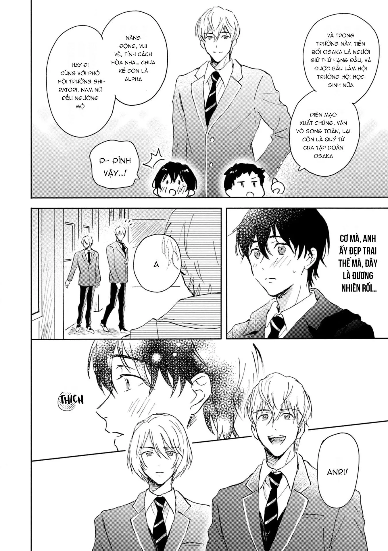 Anh trai muốn kết hôn với một Omega như tôi Chapter 2 Trang 16