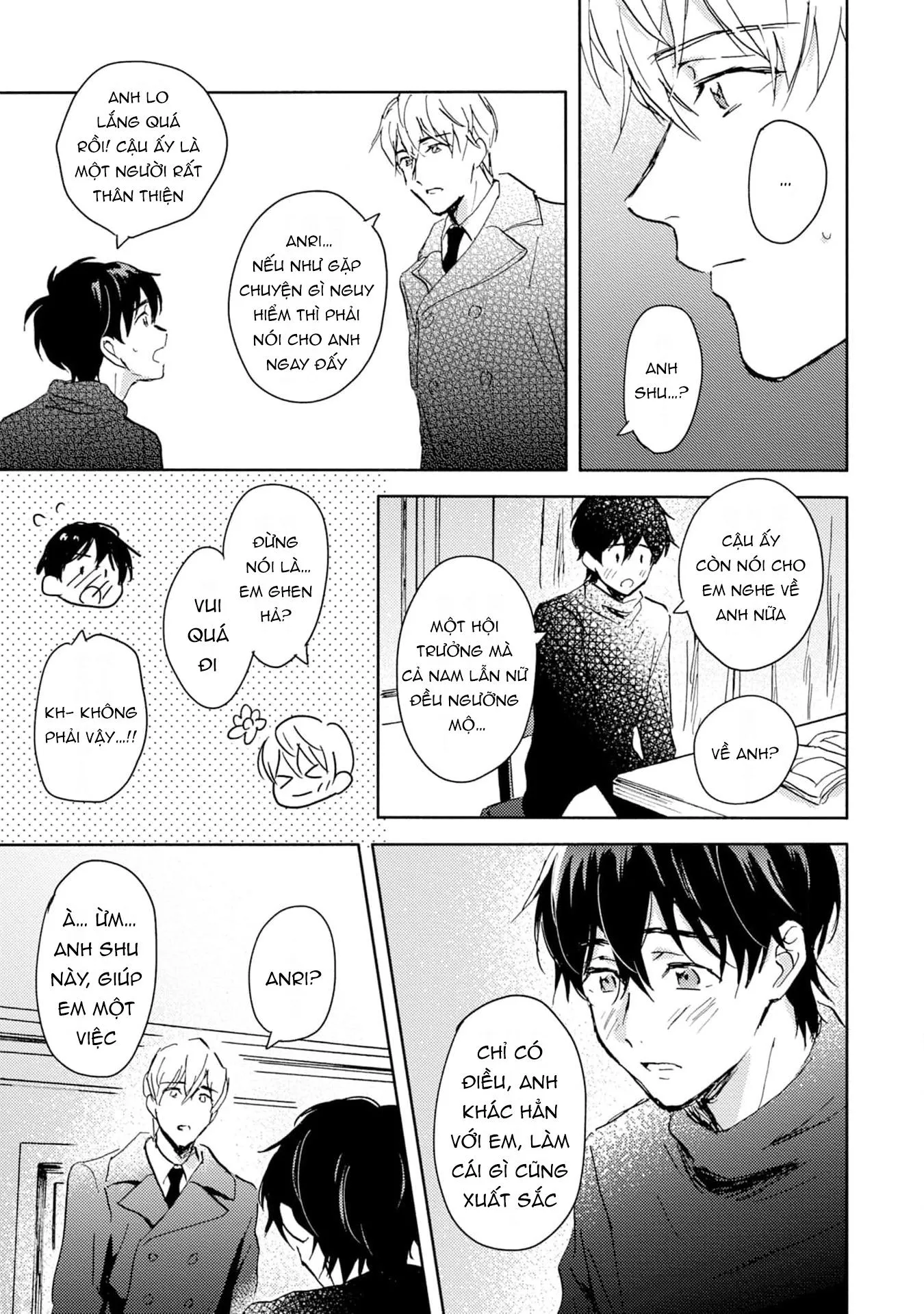 Anh trai muốn kết hôn với một Omega như tôi Chapter 2 Trang 19
