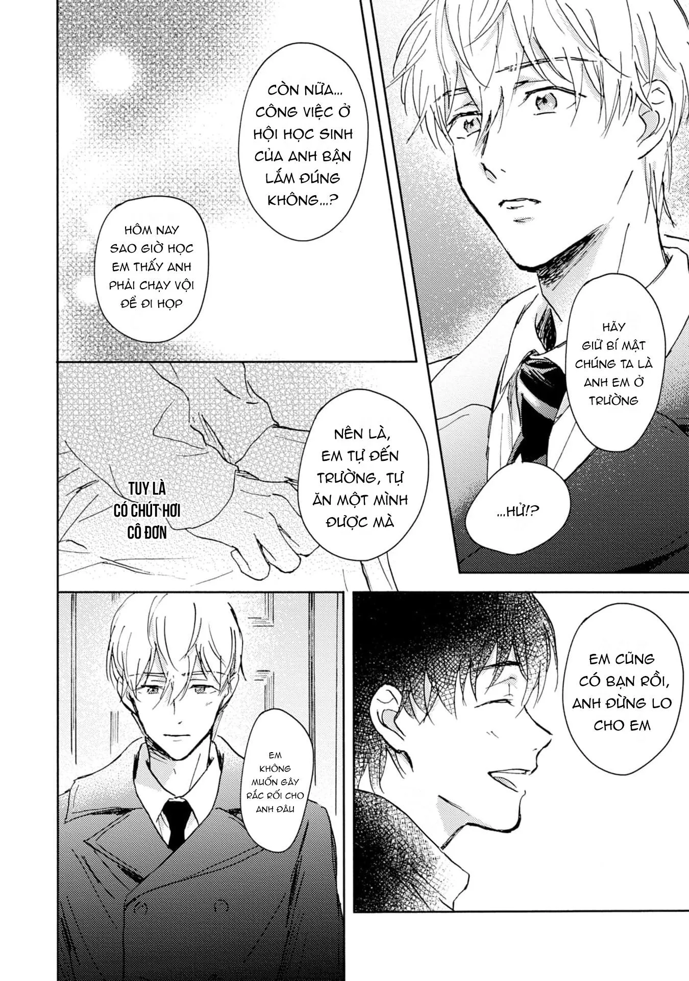 Anh trai muốn kết hôn với một Omega như tôi Chapter 2 Trang 20
