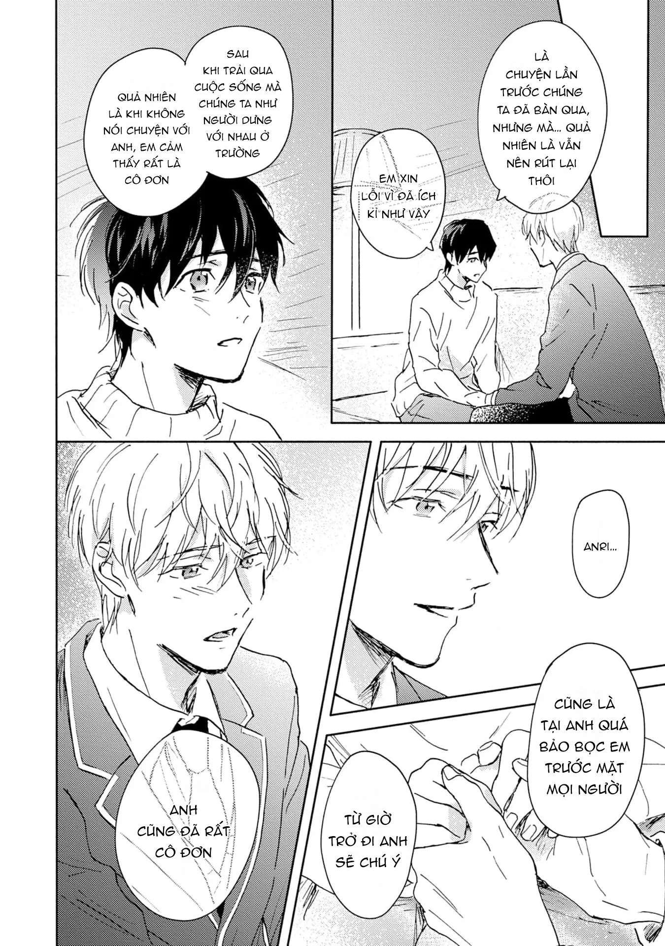 Anh trai muốn kết hôn với một Omega như tôi Chapter 2 Trang 28