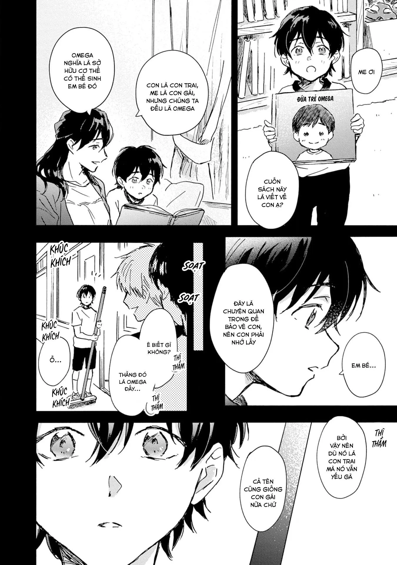 Anh trai muốn kết hôn với một Omega như tôi Chapter 3 Trang 26